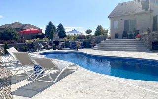 pool deck hardscape design